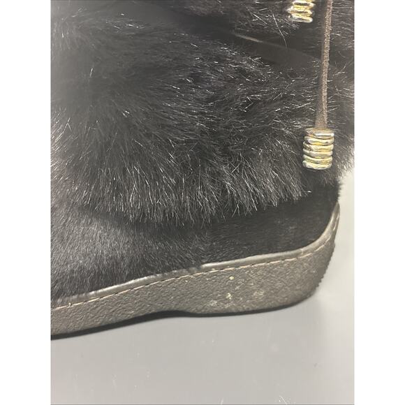 Oscar Sport Boots Apres So Winter Snow, Fur Shearling Lined Size EU 37 - Picture 4 of 15